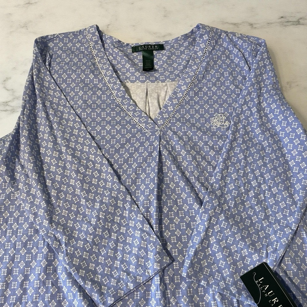 Lauren Ralph Lauren Blue Nightgown
